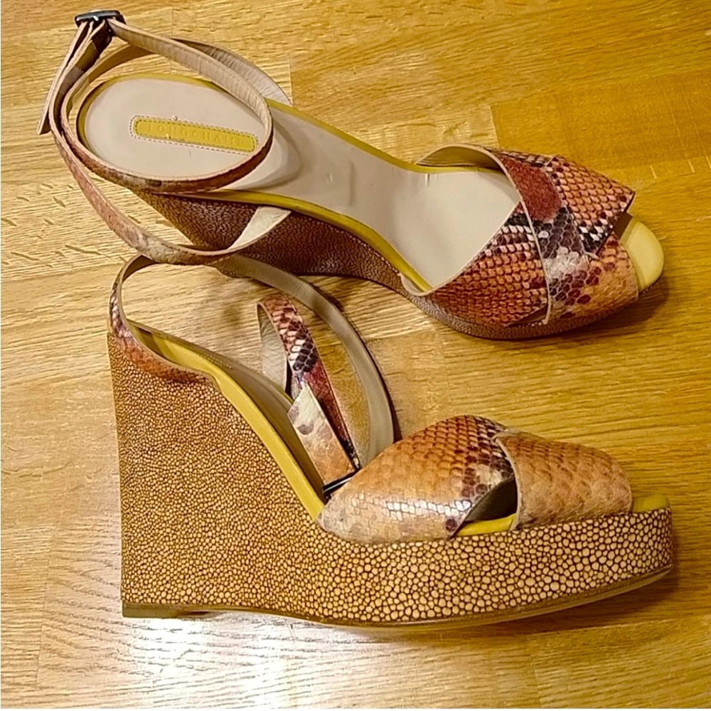 LONGCHAMP 5 in Wedge Sandals